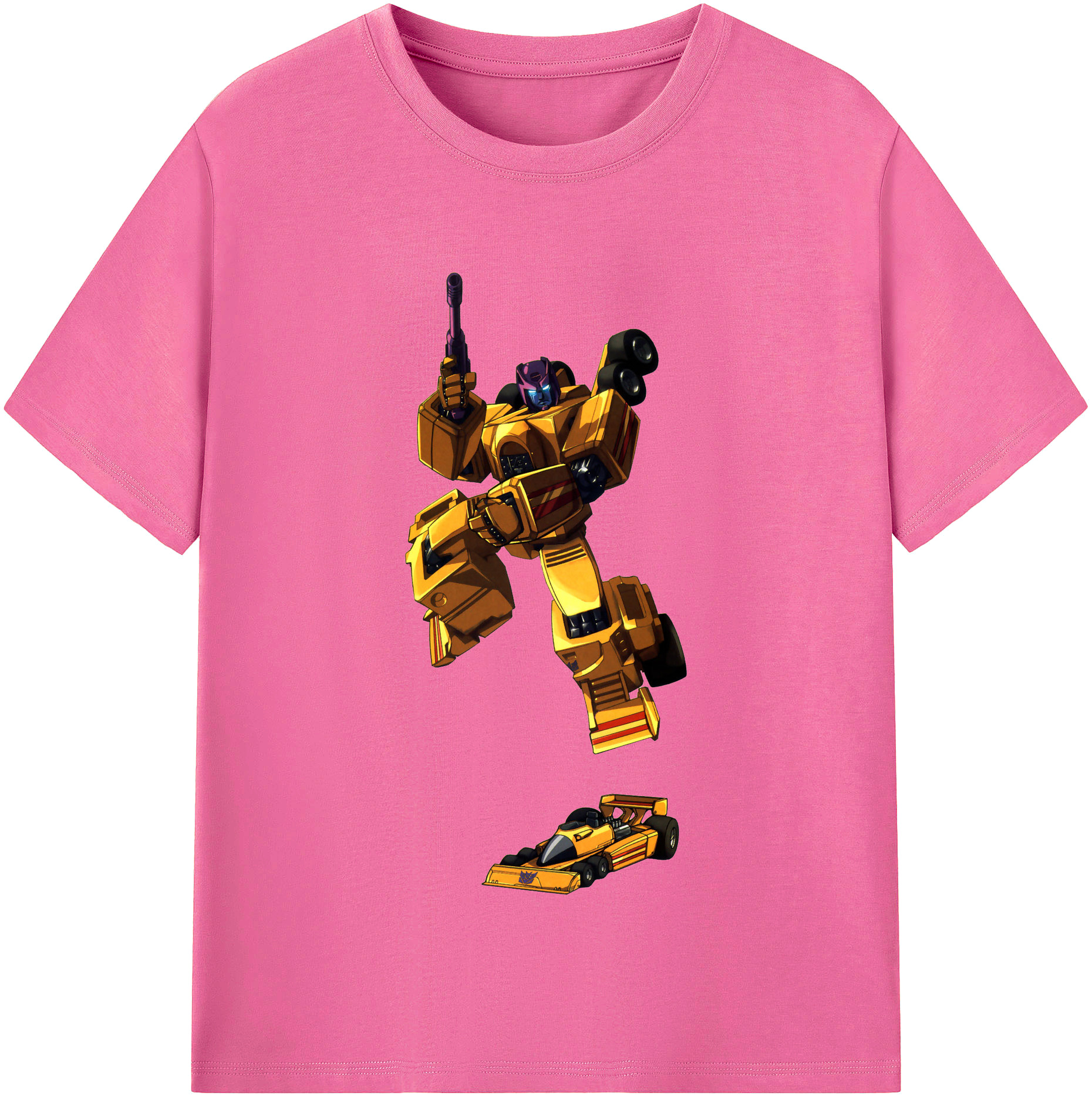 （画像用）  レディースカジュアルプリントTシャツ（綿100％）